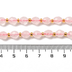 Природного розового кварца нитей бисера G-H297-C08-01