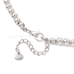 Пластиковые самородки ccb и круглые бусины для женщин&nbsp;NJEW-JN05754