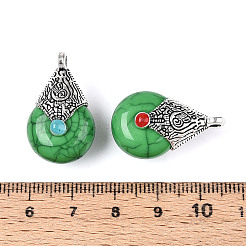 Подвески из смолы в тибетском стиле RESI-T022-16H