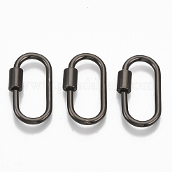 Латунные брелоки с карабином&nbsp;KK-T047-07