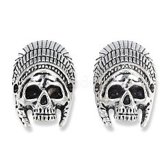 Perline in lega stile tibetano&nbsp;TIBEB-N005-086