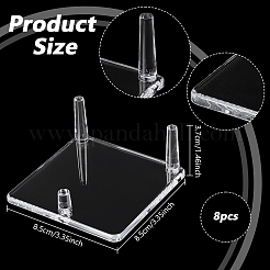 Ps минеральные образцы стенды&nbsp;AJEW-WH0460-030B