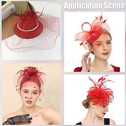 Эластичные ленты из полиэстера с декоративной сеткой&nbsp;DIY-GF0009-01C