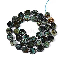 Бусы натуральная африканская бирюза (яшма) G-P534-A26-01