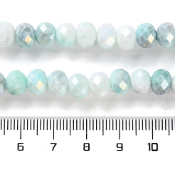 Стеклянные бусины с гальваническим покрытием &nbsp;LAMP-S068-02J