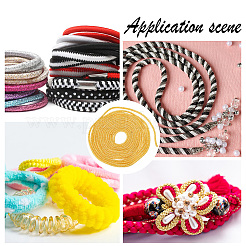 10 ярд трубчатого шнура из ПВХ и синтетического каучука&nbsp;RCOR-WH0003-04D