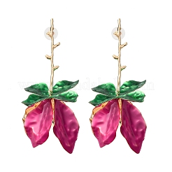 Сплав болтающиеся серьги стержня&nbsp;LS-EJEW-Z142-05G