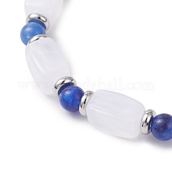 3 bracelet extensible en perles acryliques pour hommes et femmes&nbsp;BJEW-JB12167