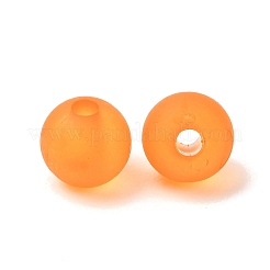 Perles rondes en acrylique transparent&nbsp;PL582-7