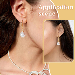 1 пара 925 сережек из стерлингового серебра&nbsp;STER-BC0003-59G