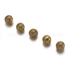 Perline in lega stile tibetano&nbsp;GAB5825Y