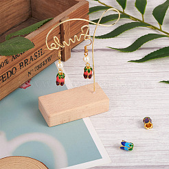 20 шт. двухцветные колпачки из сплава ENAM-YS0001-04