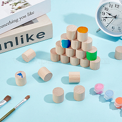 Необработанный деревянный материал для резьбы по дереву WOOD-WH0048-19A