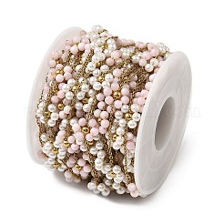 Цепи из нержавеющей стали 304 ручной работы с бусинами CHS-L031-11G-04