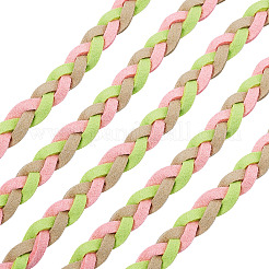 Плетеный шнур из искусственной замши в технике макраме&nbsp;AJEW-TAC00021