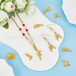 60шт. 6 стиля подвески из сплава в тибетском стиле FIND-SC0010-51