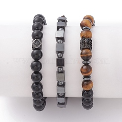 Conjuntos de pulseras elásticas unisex&nbsp;X-BJEW-JB04845