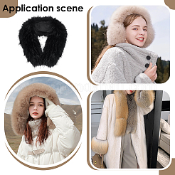 1 шт. отделка воротника из искусственного меха шенилла для декора и шитья&nbsp;FIND-BC0019-22E