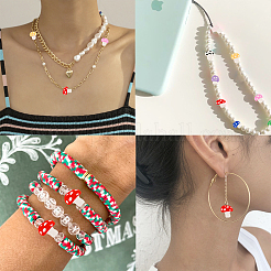 Бусины из полимерной глины  CLAY-CJ0001-39