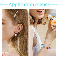 Прозрачных бусин акриловые треск CACR-TAC0003