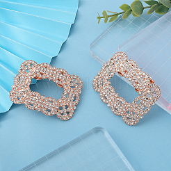 Украшение обуви из сплава со стразами FIND-GF0006-01A-RG