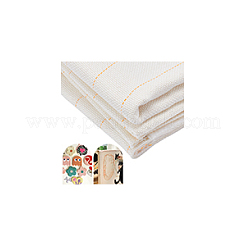 Однотонная ткань для вышивки крестом из полиэстера и хлопка&nbsp;DIY-WH0060-10