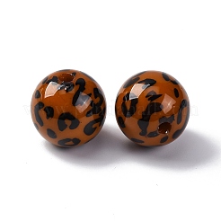 Непрозрачные акриловые бусины&nbsp;OACR-Q102-01B