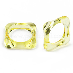 Прозрачные акриловые кольца на палец&nbsp;LS-RJEW-T010-03H