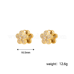 Серьги-кольца из нержавеющей стали 304 LR0799-4