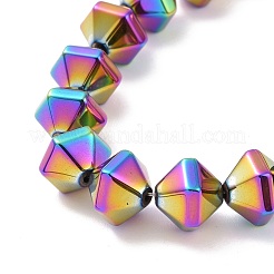 Гальванические немагнитная синтетический гематит бисер пряди&nbsp;G-G862-01C