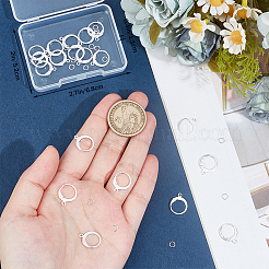 20 шт. фурнитура для сережек из нержавеющей стали 304 DIY-BBC0001-83