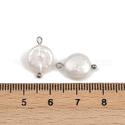 Подвески из натурального пресноводного жемчуга Кеши STAS-D378-08A-P