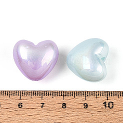 Непрозрачные акриловые бусины с УФ-покрытием SACR-T035-09M