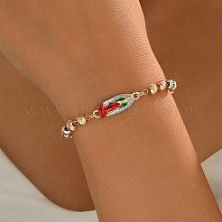 Элегантные латунные цепочные браслеты&nbsp;XP3569