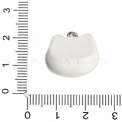 Pendentifs en résine opaque imprimée&nbsp;RE-CBA08CD-02E
