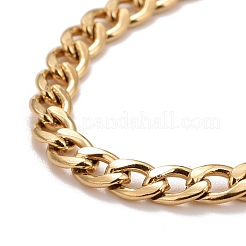 Ионное покрытие (ip) 304 нержавеющая сталь цепи ожерелья NJEW-A002-07G