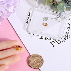 2 шт. 925 кольца-пружинки из стерлингового серебра&nbsp;STER-BBC0006-41C