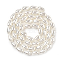 Гальваническая оболочка жемчужные бусы пряди&nbsp;BSHE-G010-4x7mm-01