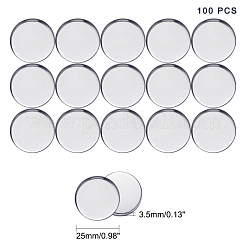 Cabochon di ferro&nbsp;IFIN-WH0026-01P