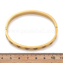 Браслеты из нержавеющей стали 304 со стразами для женщин&nbsp;BJEW-Z092-15G