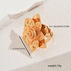 Металлические регулируемые манжеты открытые кольца для женщин&nbsp;NU4246