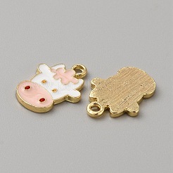 10 шт. Подвески из сплава с эмалью&nbsp;ENAM-WH0056-17A