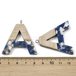 26 шт. подвески из непрозрачной смолы и дерева&nbsp;RESI-I354-02