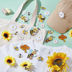 43 шт. Компьютеризированная вышивка ткань утюгом / пришить патчи DIY-GA0008-36