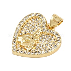 Латунные микро проложить кубического циркония подвески KK-P323-11B-G01