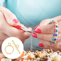 20 комплект экологически чистых латунных застежек-тоглов KK-DC0002-29