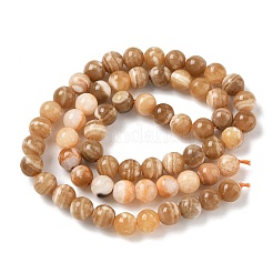 Cuentas de calcita naturales hebras&nbsp;LS-GG-CBA23C7-A01-6mm
