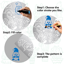 Трафареты для штампов из нержавеющей стали DIY-WH0238-119