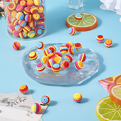 Смоляные бусины восковой ягоды&nbsp;RESI-TA0003-14A