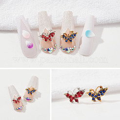 30 pz 6 colori cabochon in strass in lega&nbsp;FIND-OC0001-68